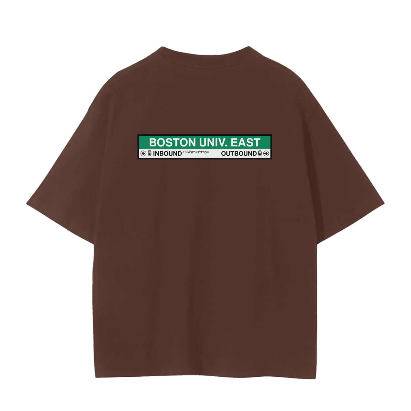 BU East Green Line Tee