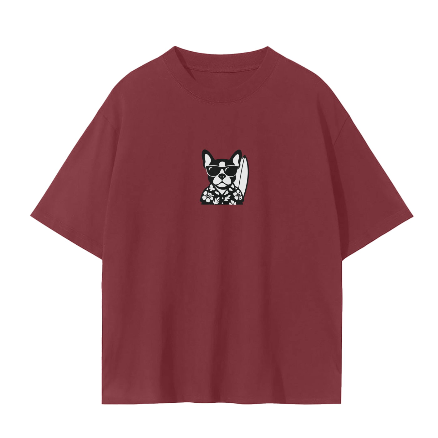 Surfer Terrier Tee