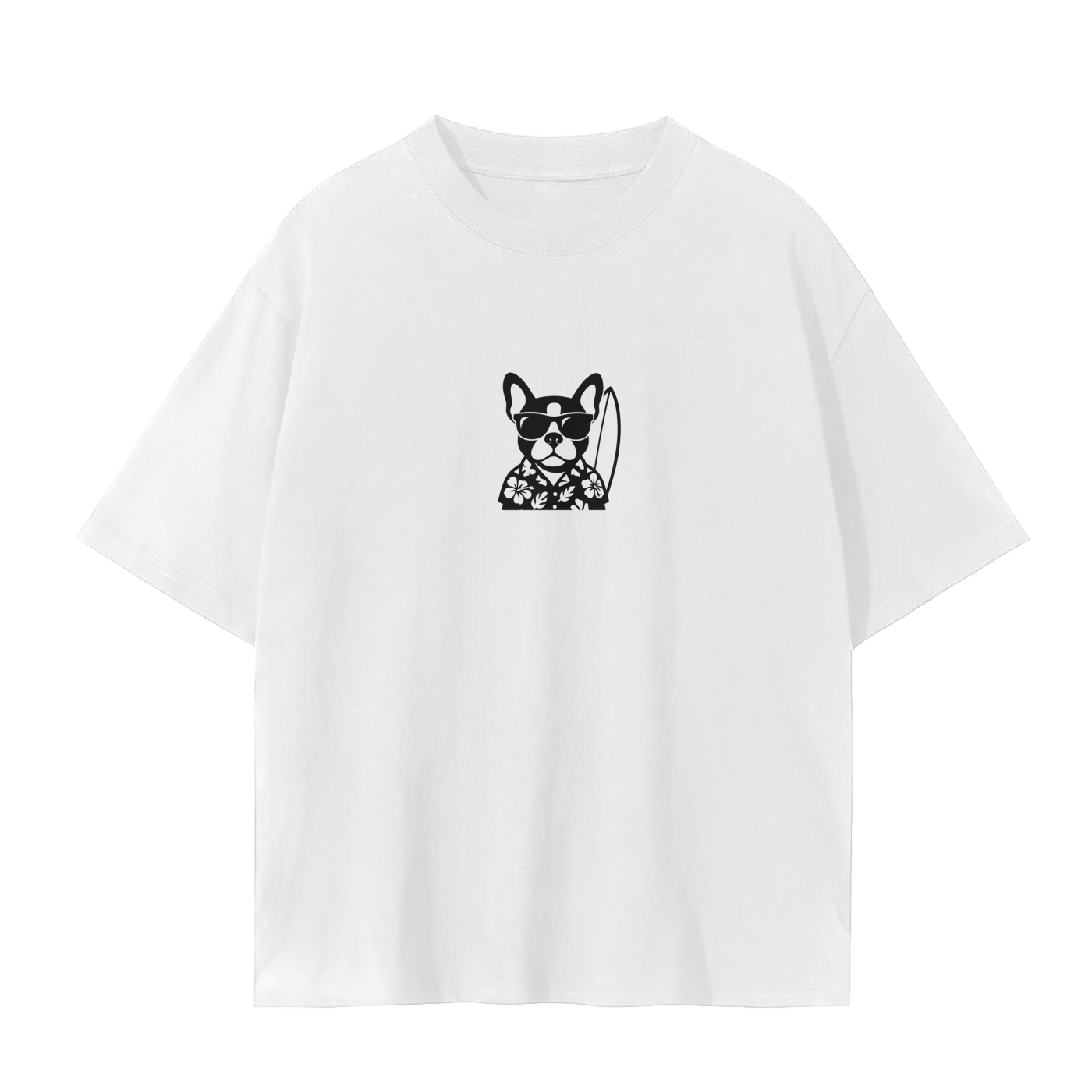 Surfer Terrier Tee