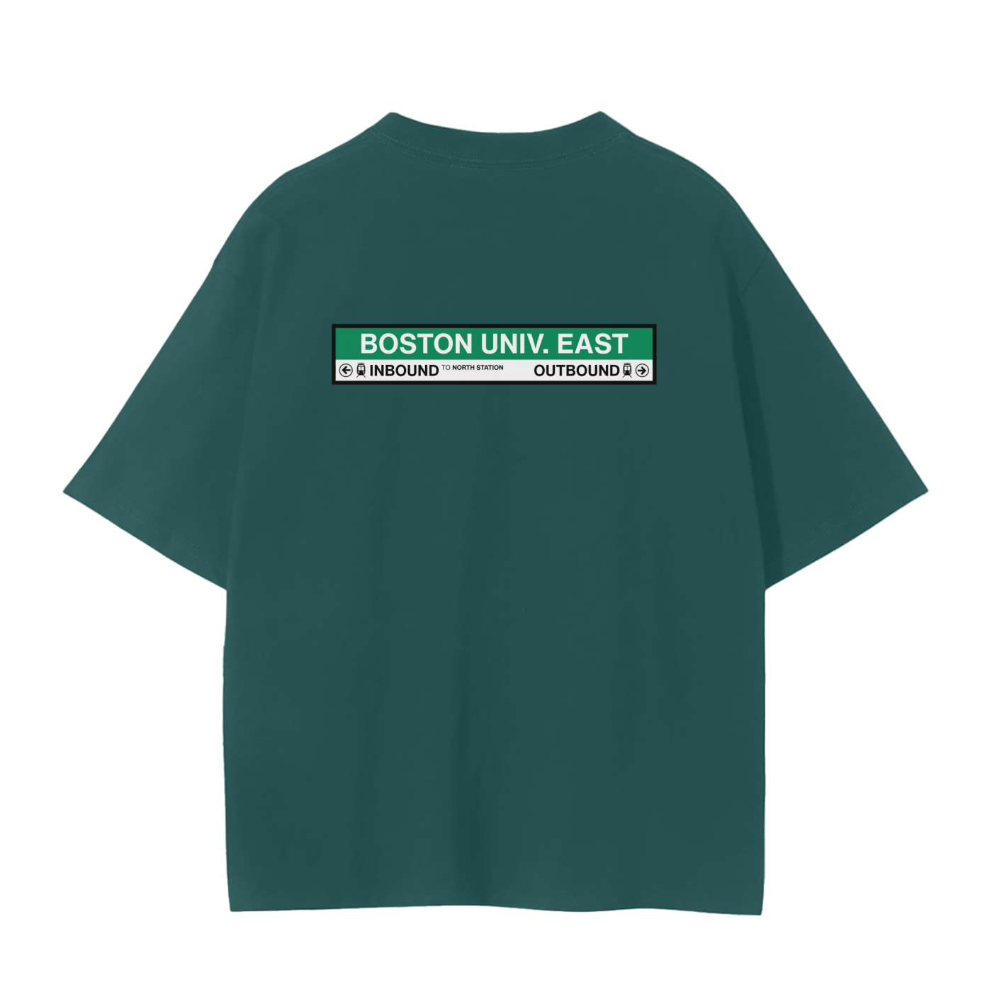 BU East Green Line Tee