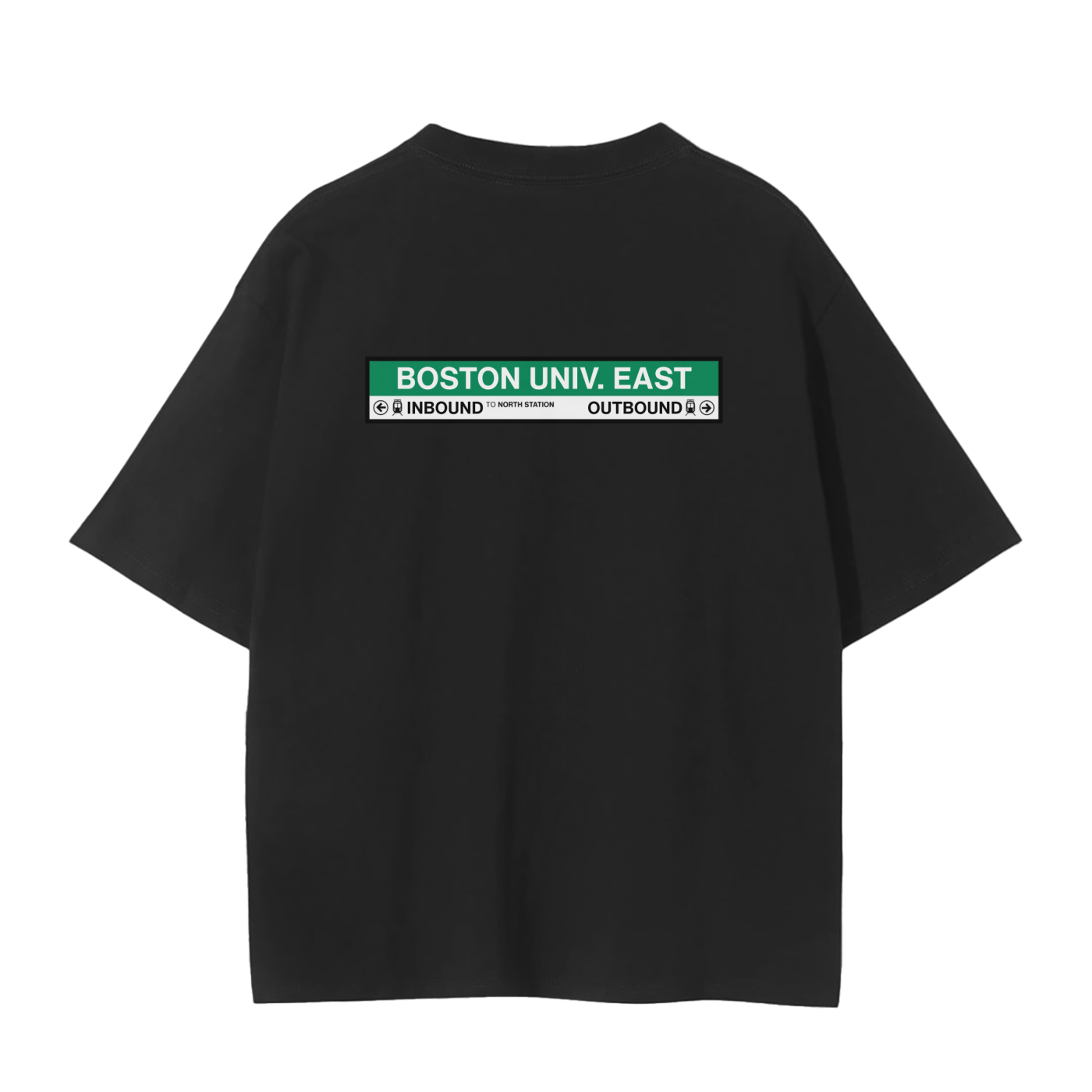 BU East Green Line Tee