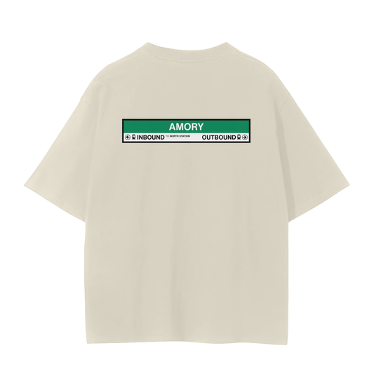 Amory Green Line Tee